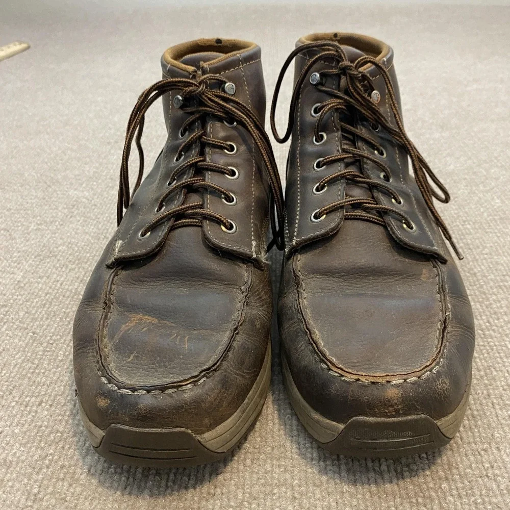 Carhartt‎ Boots Mens Size 11 Brown Leather Chukka Ankle Work Casual CMX4023